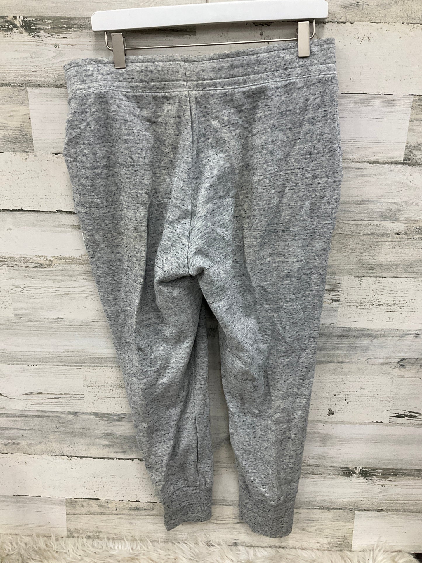 Athletic Pants By Pink In Grey, Size: L