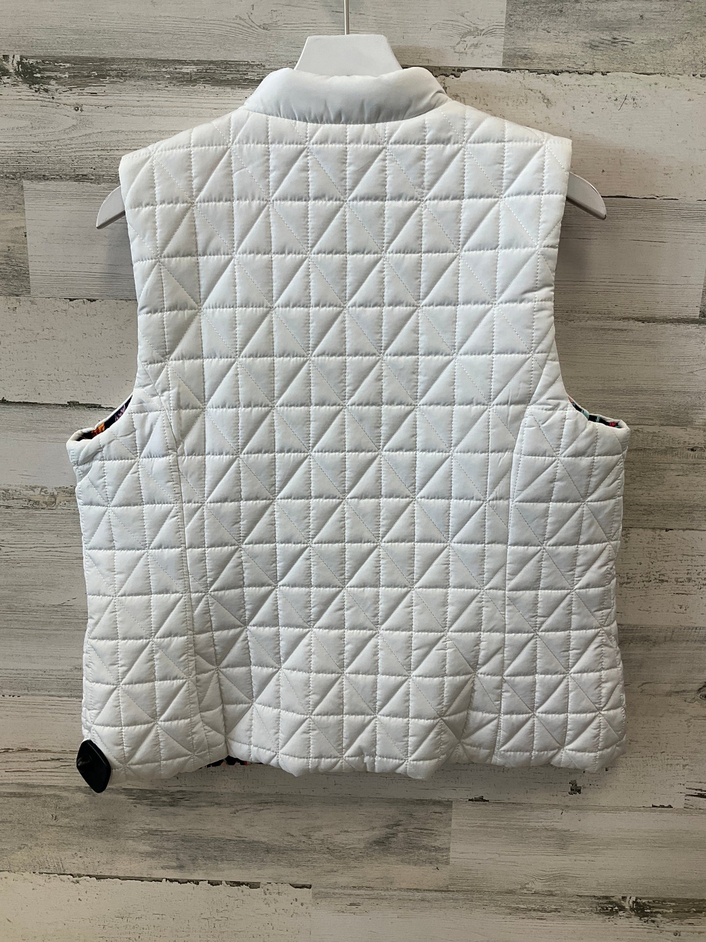 Vest Puffer & Quilted By Ruby Rd In White, Size: L