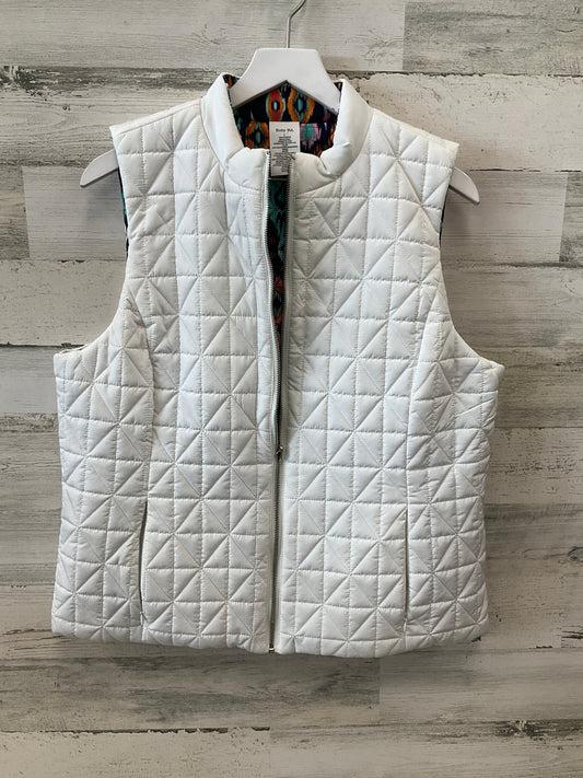 Vest Puffer & Quilted By Ruby Rd In White, Size: L