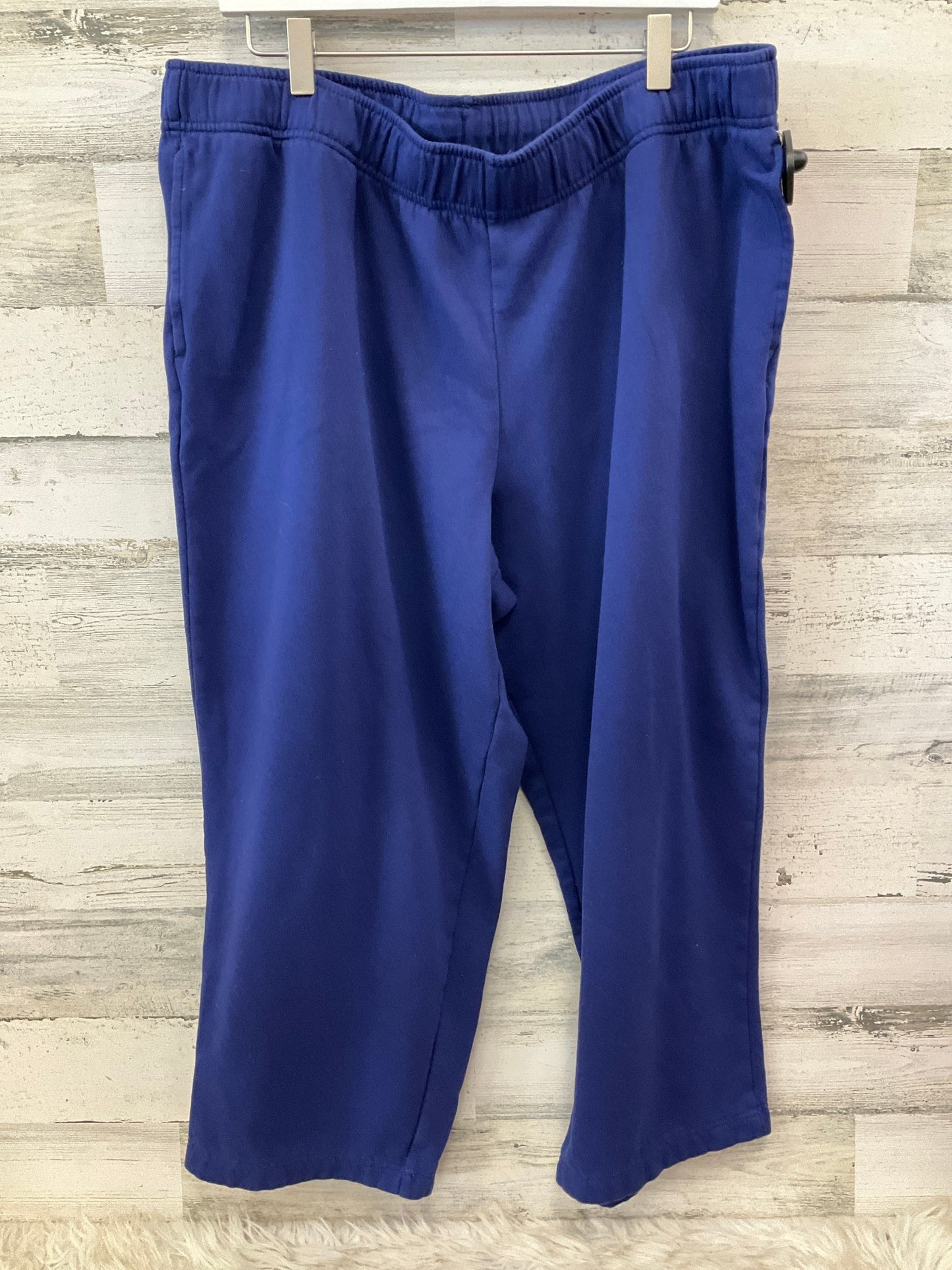 Athletic Capris By Ideology In Blue, Size: Xxl