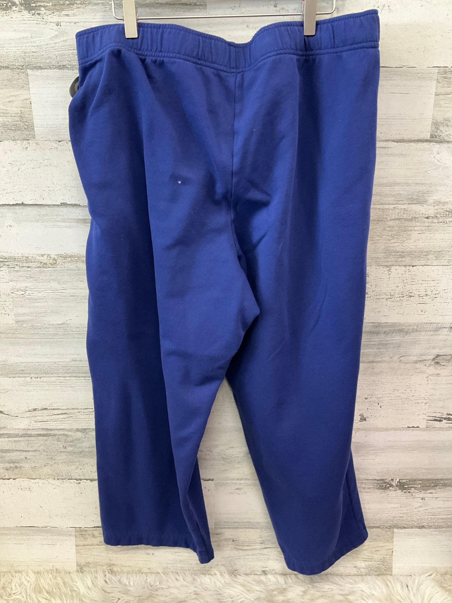 Athletic Capris By Ideology In Blue, Size: Xxl