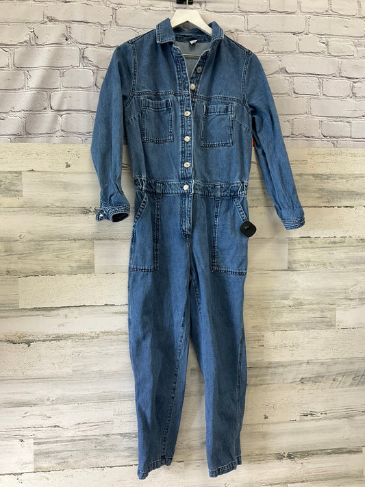 Jumpsuit By Old Navy In Blue Denim, Size: S