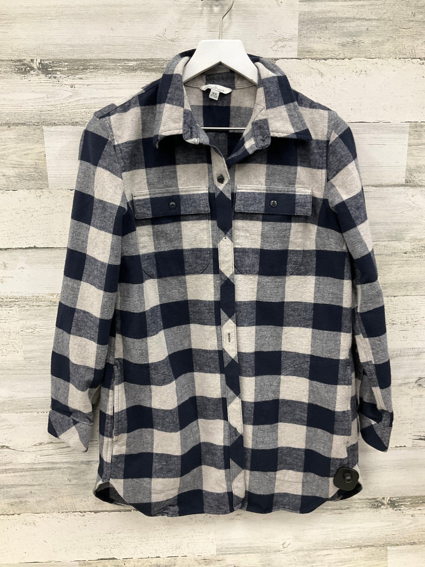 Top Long Sleeve By L.l. Bean In Navy, Size: M