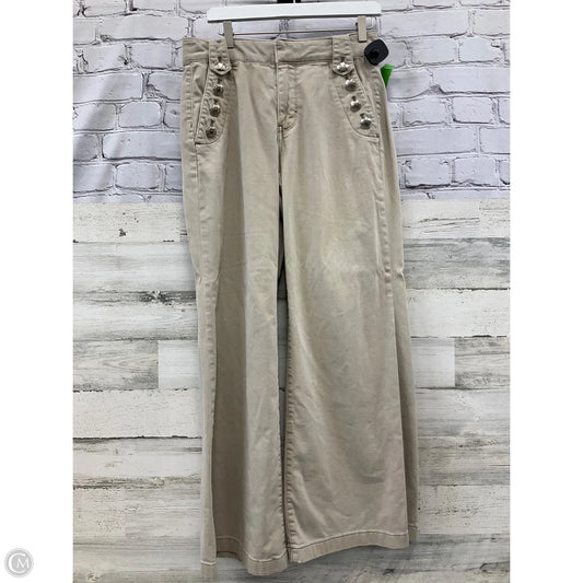 Pants Wide Leg By White House Black Market In Beige, Size: 4