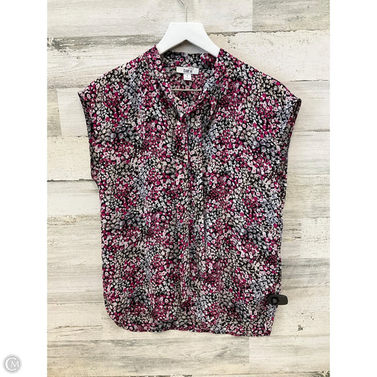 Top Short Sleeve By Bar Iii In Pink, Size: S