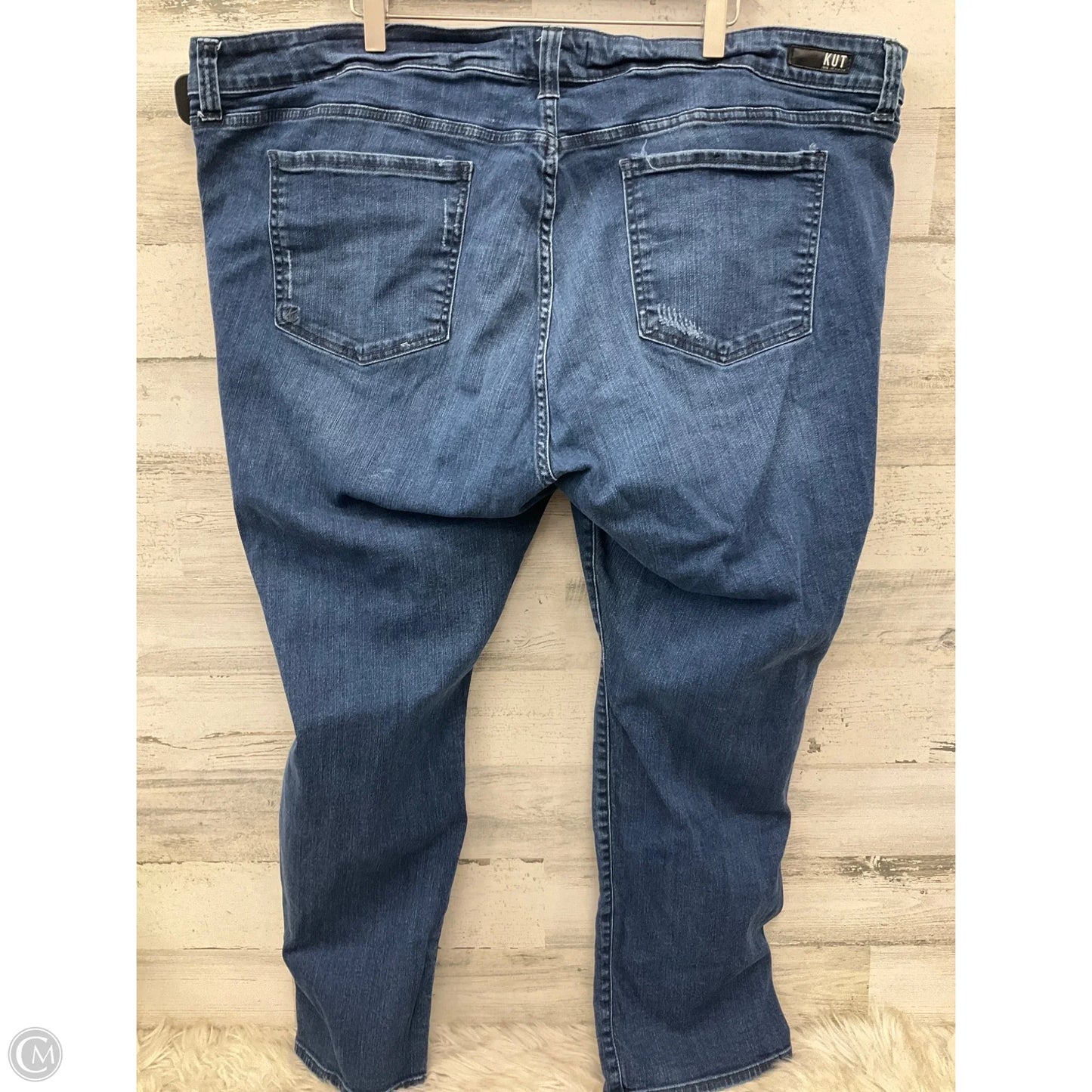 Jeans Skinny By Kut In Blue Denim, Size: 24