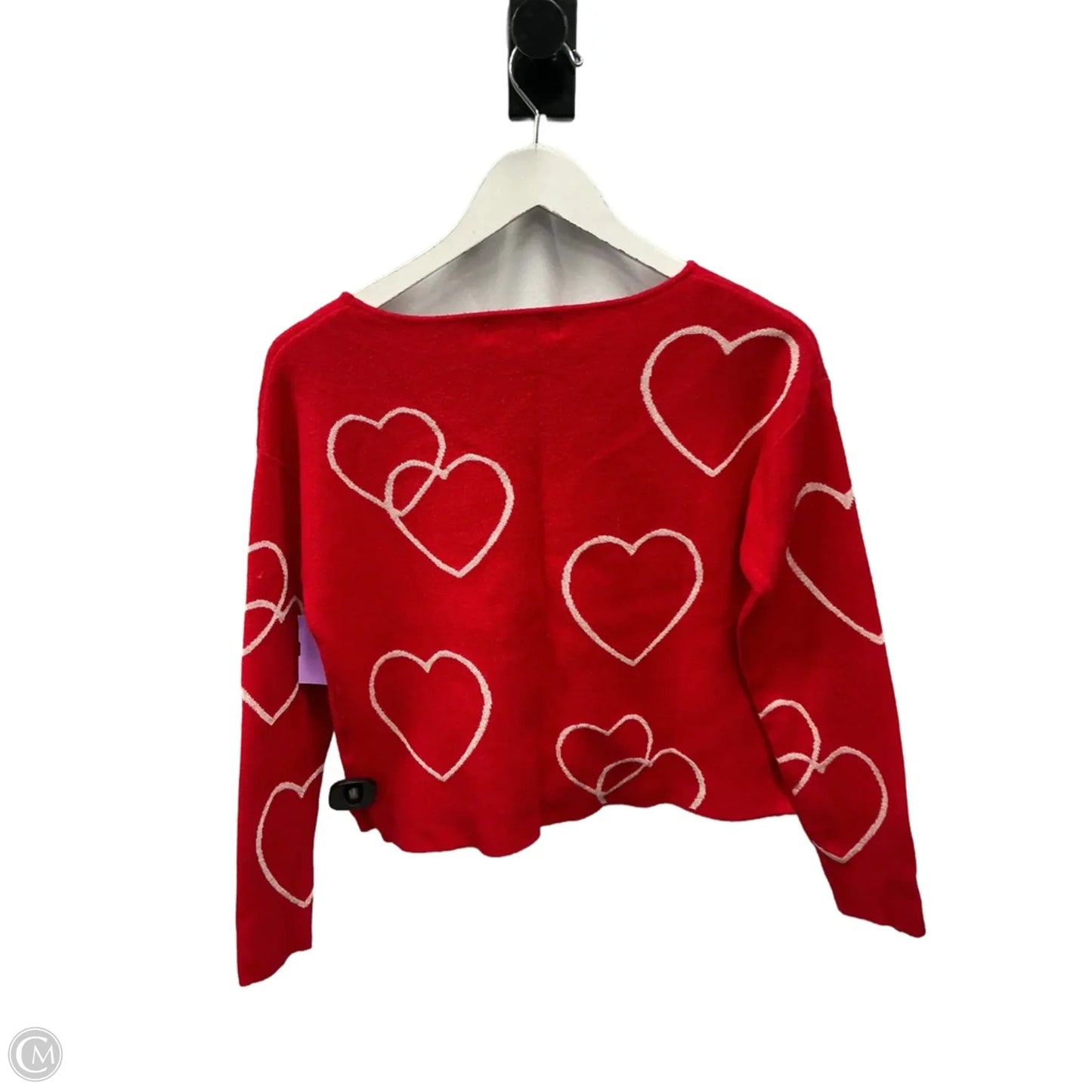 Sweater By Philosophy In Red, Size: M