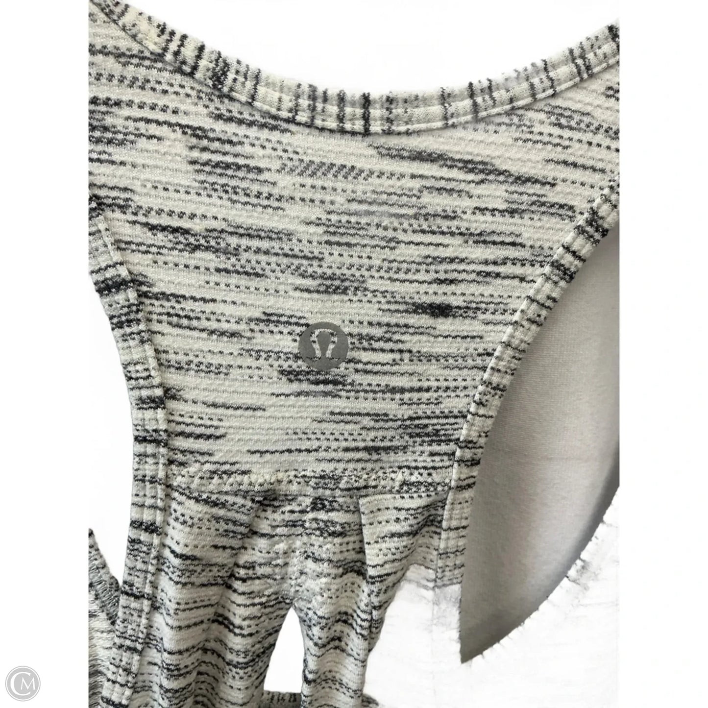 Athletic Tank Top By Lululemon In Grey, Size: S