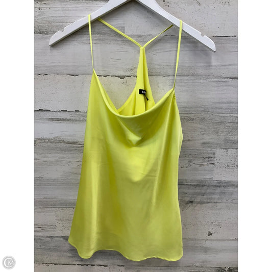 Top Sleeveless By Express In Yellow, Size: M