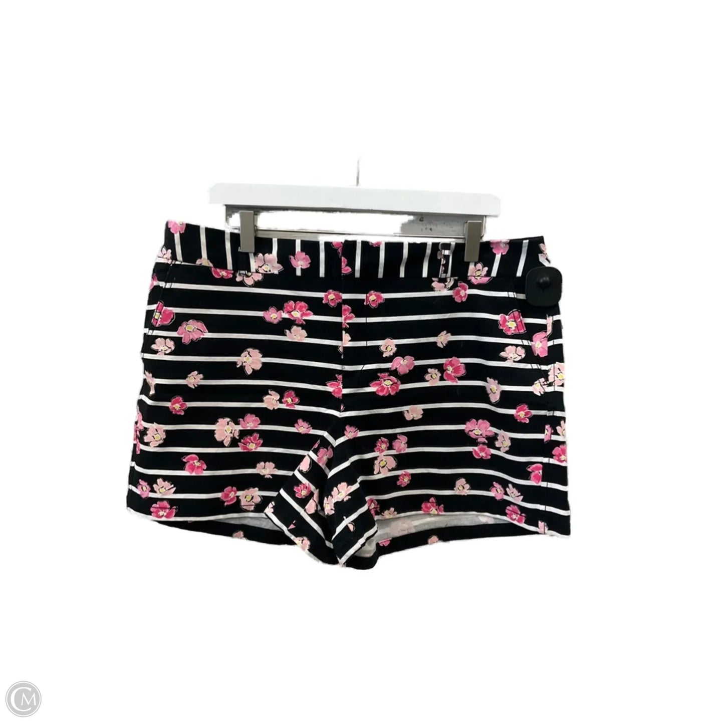 Shorts By Elle In Black & Pink, Size: 14