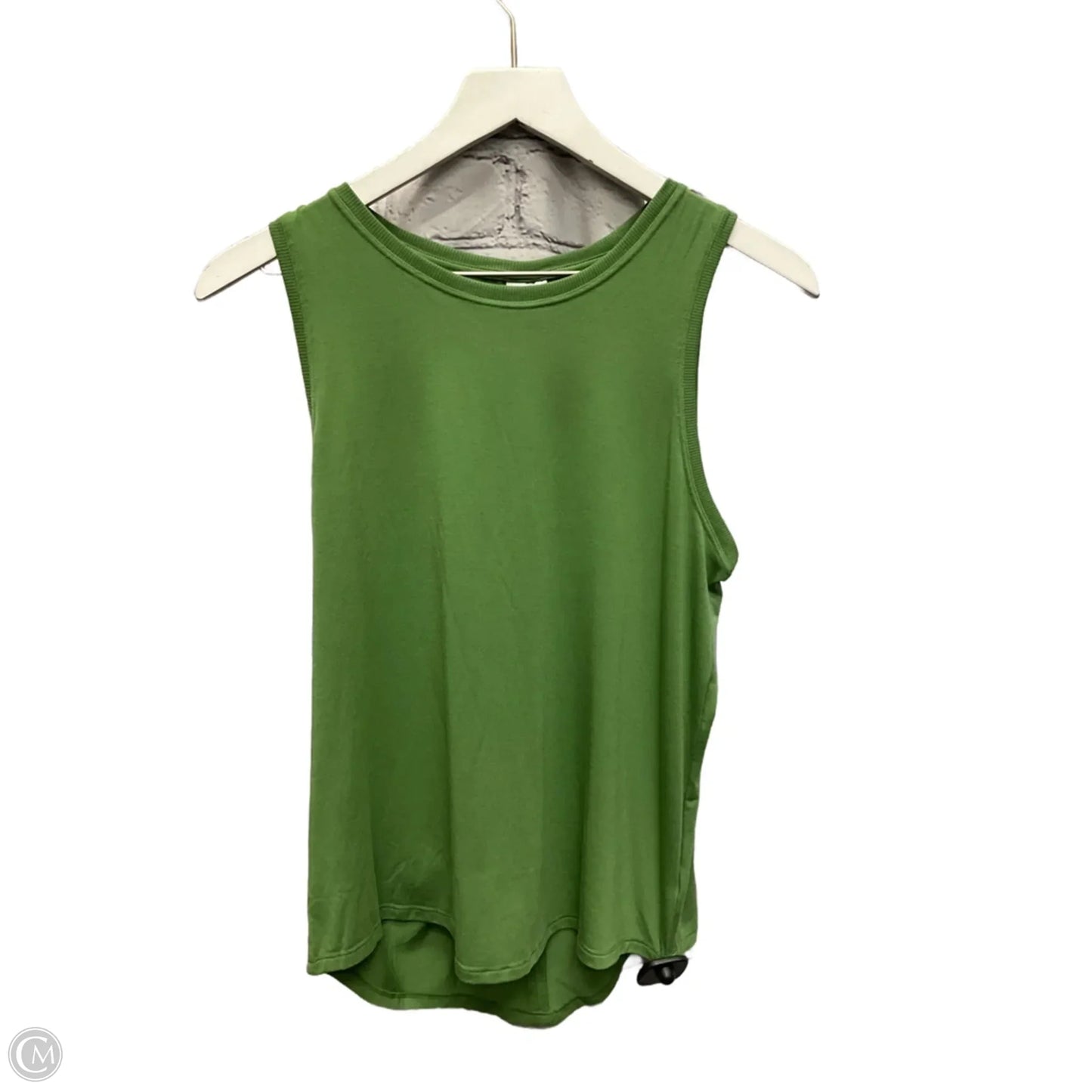 Athletic Top Short Sleeve By Athleta In Green, Size: S