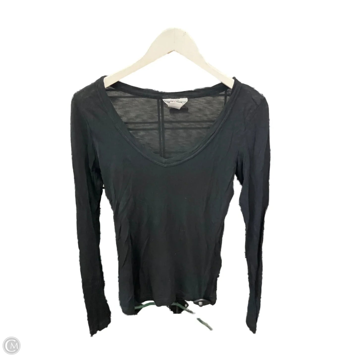 Top Long Sleeve Basic By Hardtail In Black, Size: S