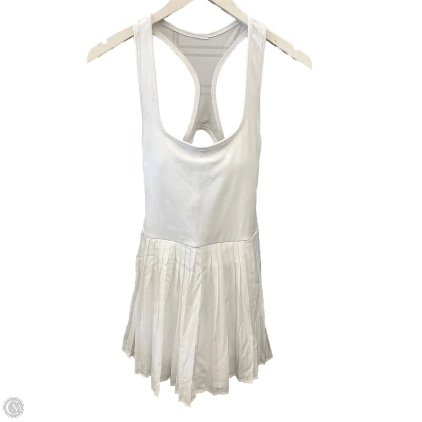 Athletic Dress By Fabletics In White, Size: S