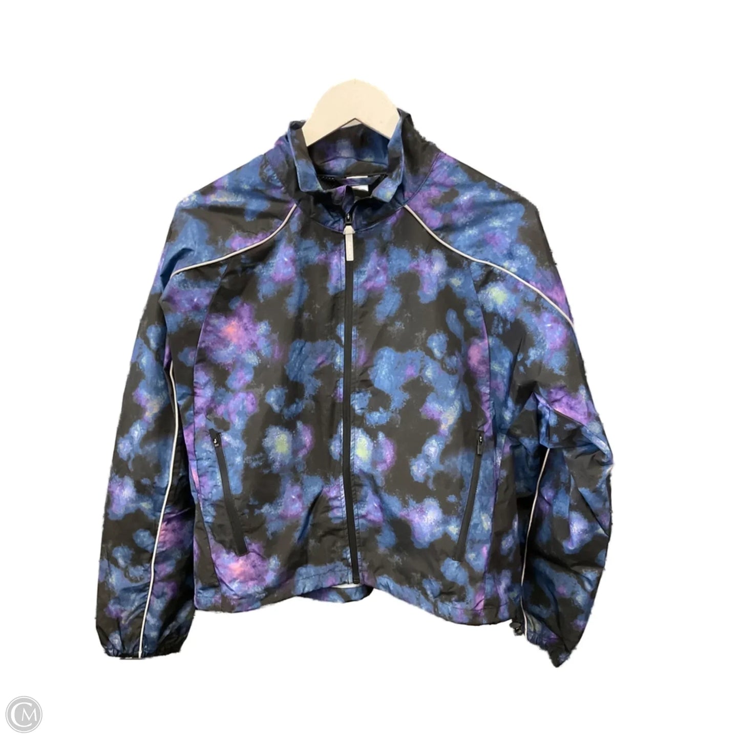 Athletic Jacket By Fabletics In Multi-colored, Size: S