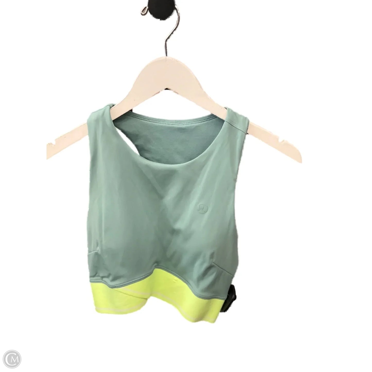 Athletic Bra By Lululemon In Green, Size: 6
