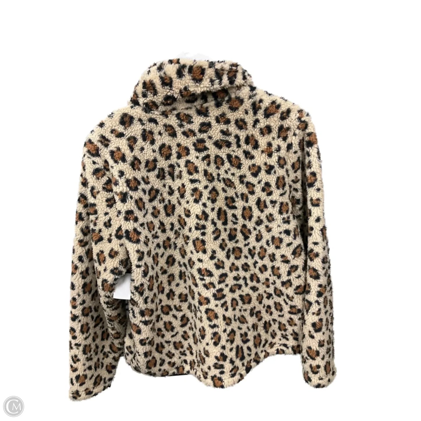 Jacket Fleece By Torrid In Animal Print, Size: L