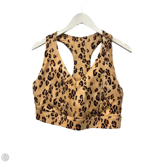 Athletic Bra By Fabletics In Gold, Size: 1x