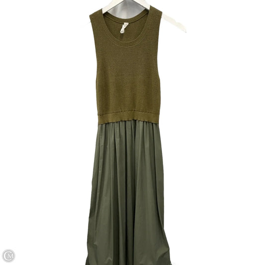 Dress Casual Maxi By Daily Practice By Anthropologie In Green, Size: Mp