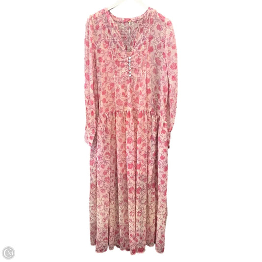 Dress Casual Maxi By Free People In Pink, Size: S