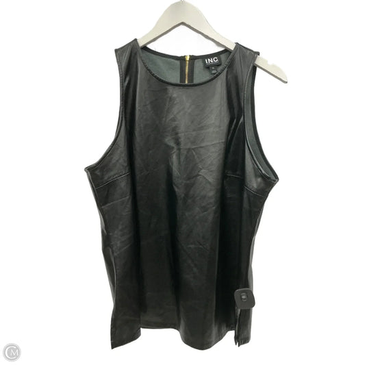 Top Sleeveless By Inc In Black, Size: Xl
