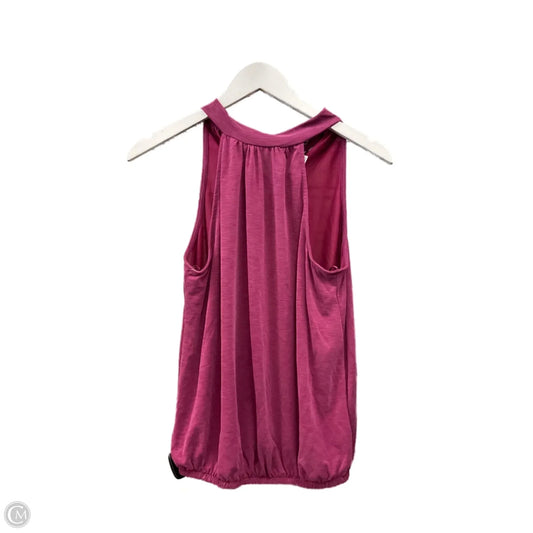 Top Sleeveless By Green Envelope In Purple, Size: S