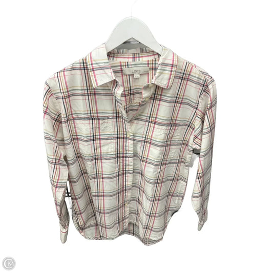 Top Long Sleeve By Loft In Multi-colored, Size: Sp