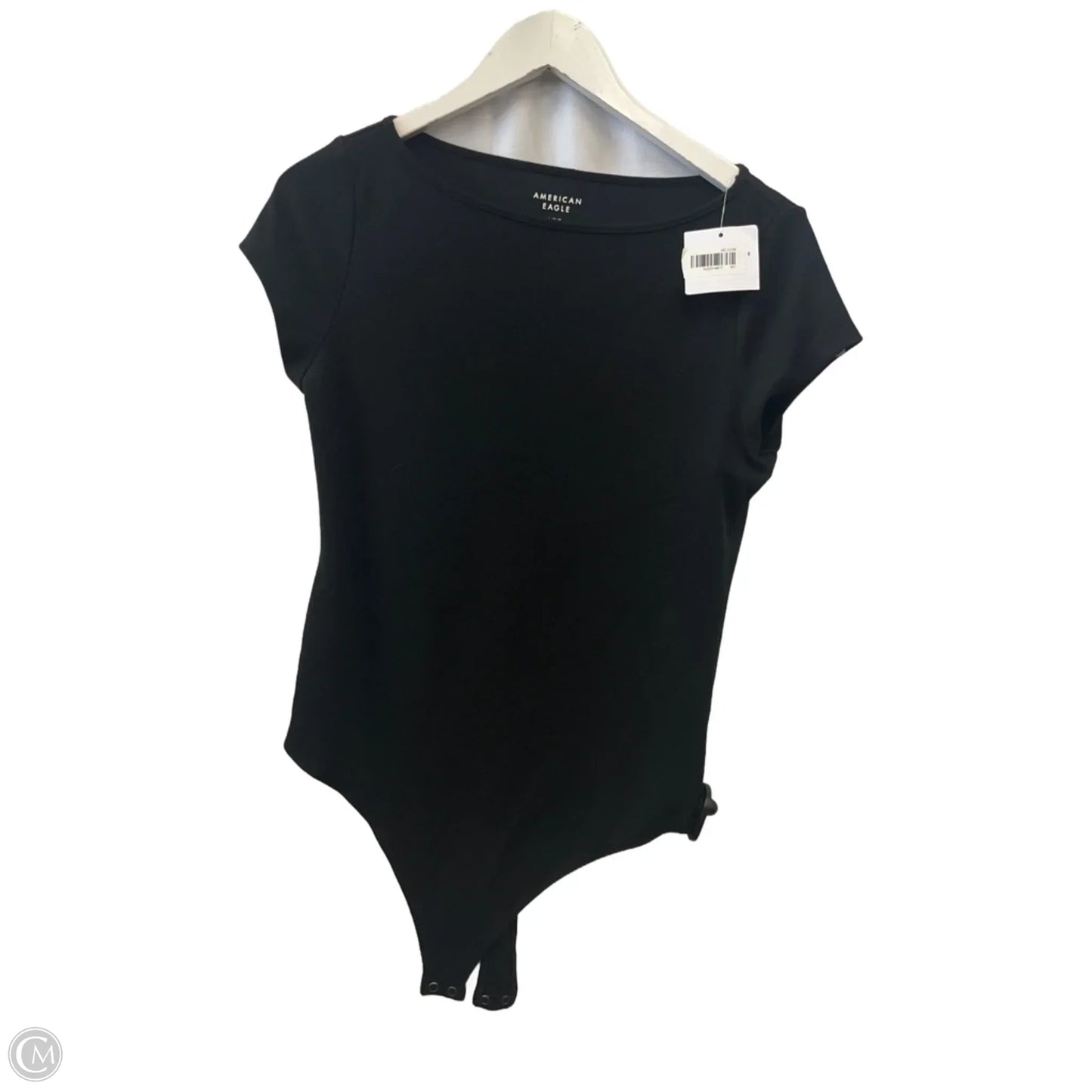 Bodysuit By American Eagle In Black, Size: L