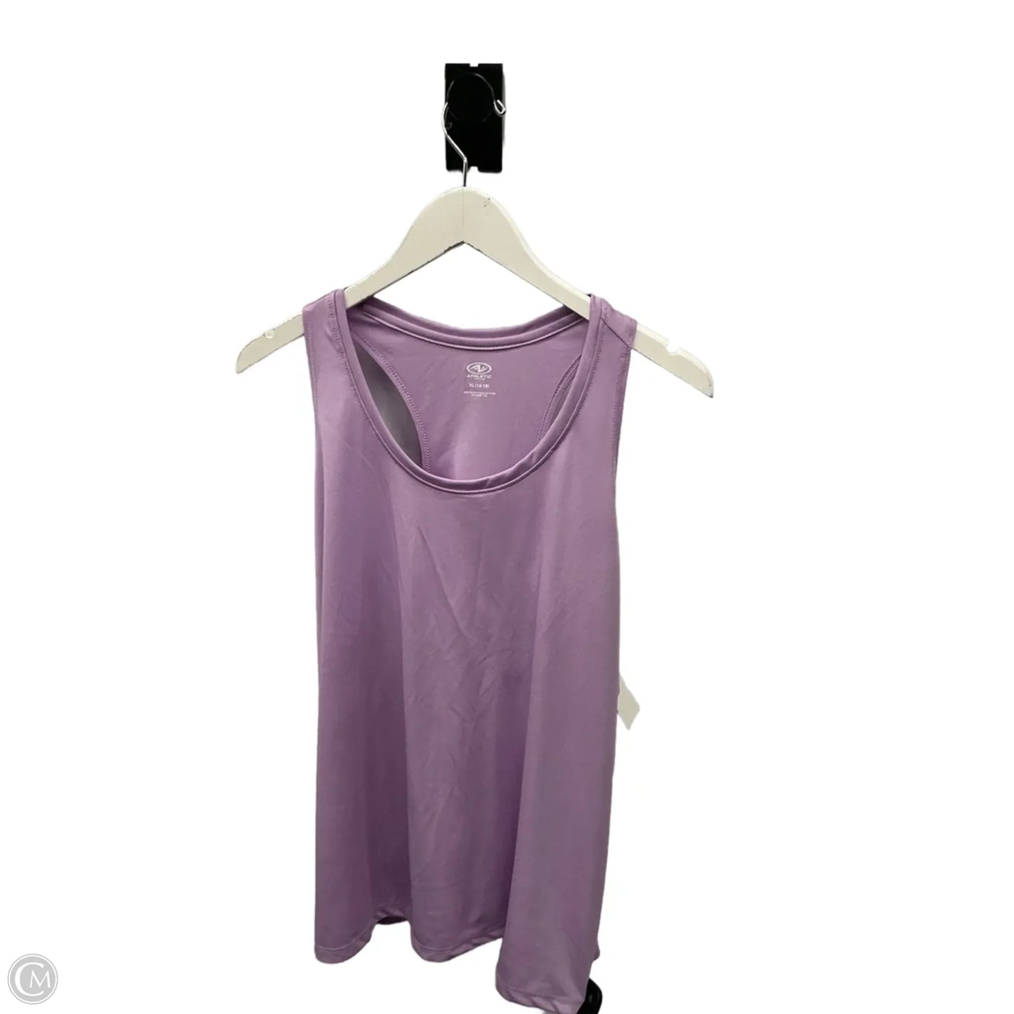 Athletic Tank Top By Athletic Works In Purple, Size: Xl