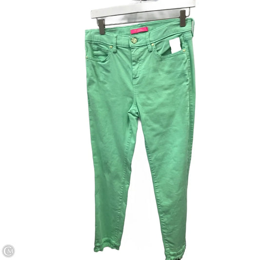 Jeans Designer By Lilly Pulitzer In Green, Size: 6
