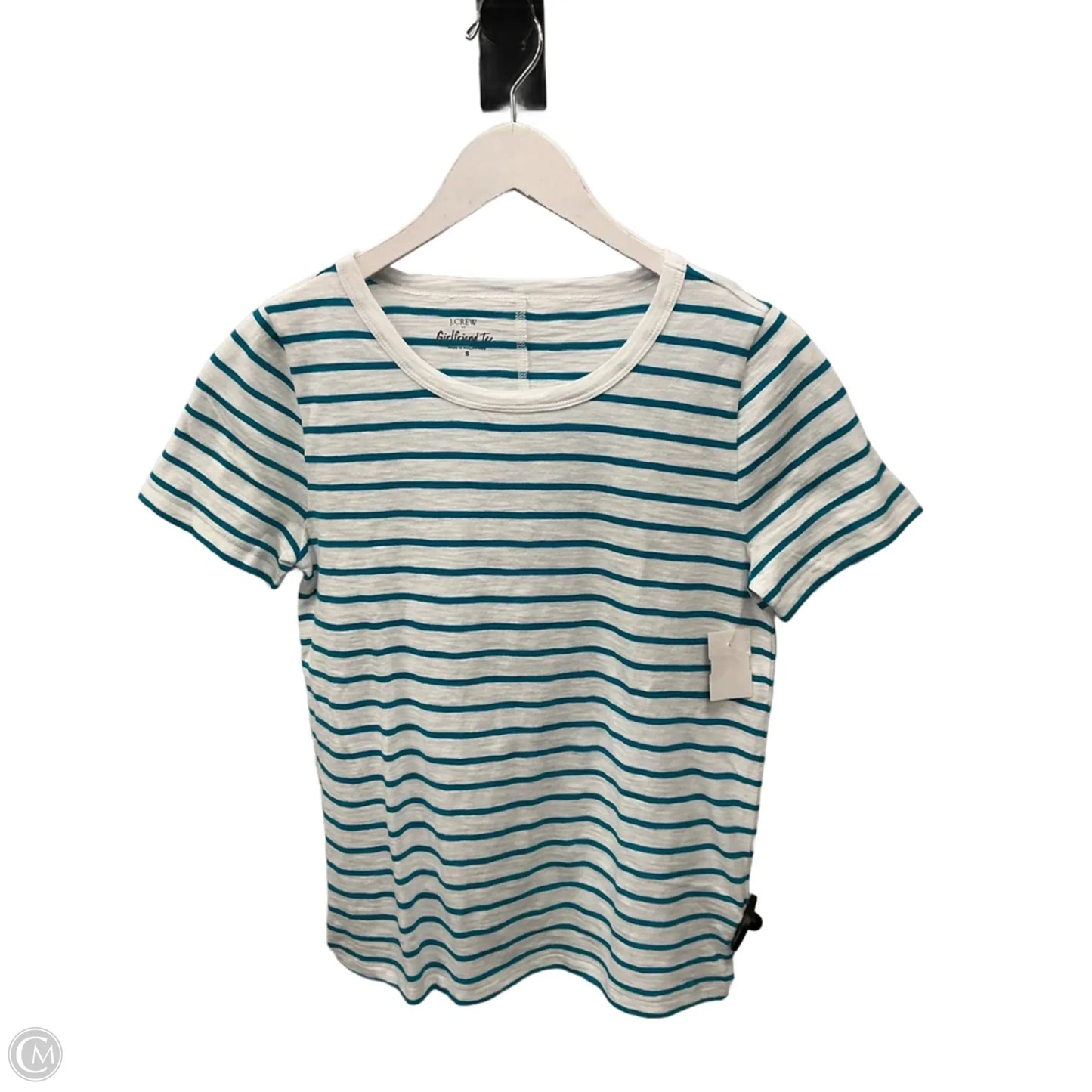 Top Short Sleeve By J. Crew In Teal, Size: S