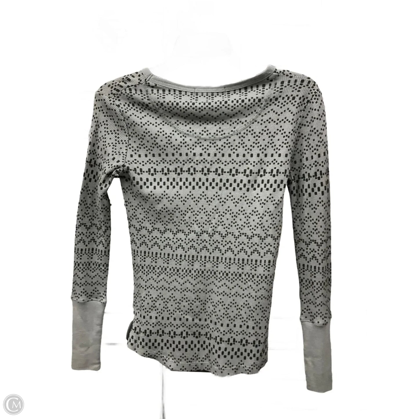 Top Long Sleeve By Orvis In Grey, Size: Xs