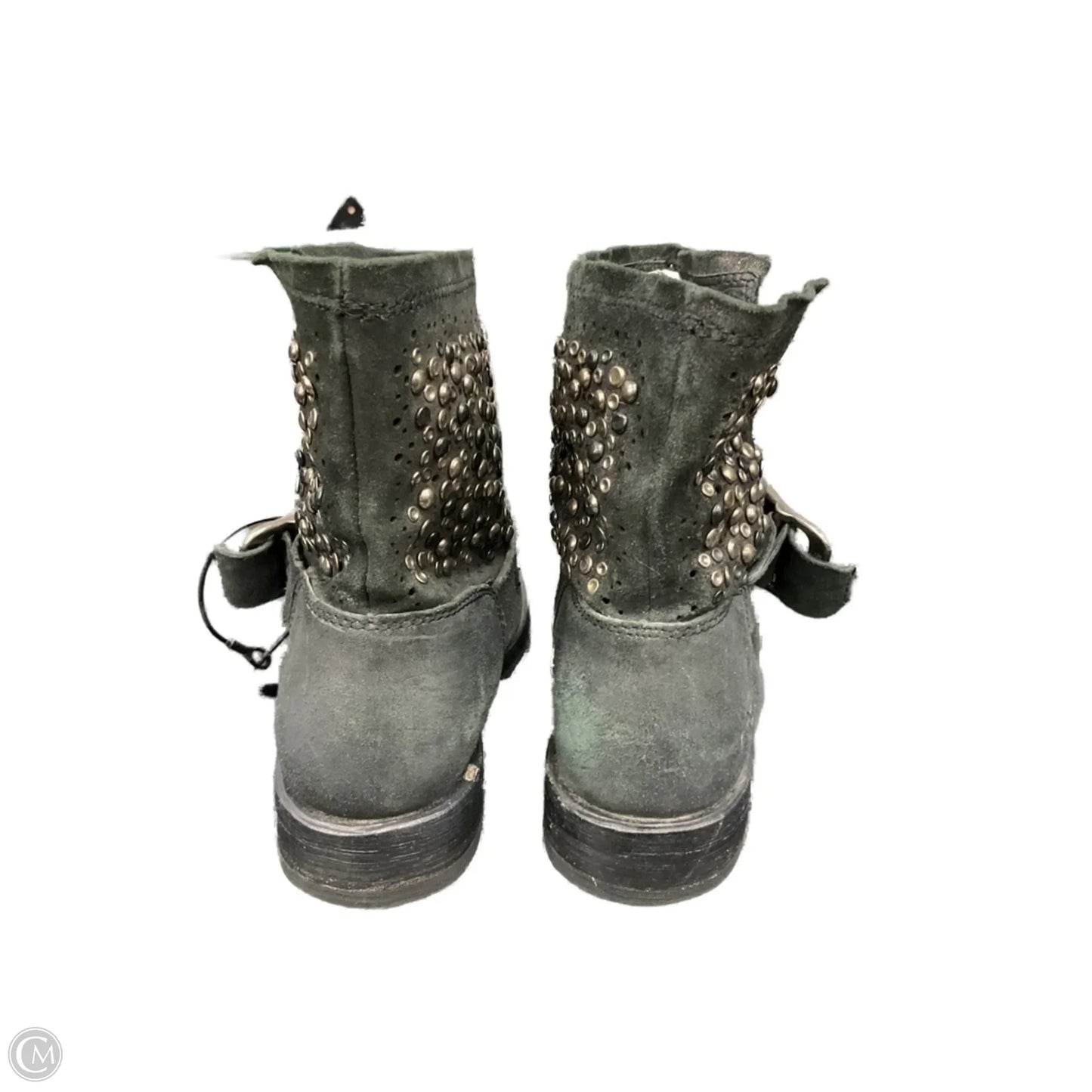 Boots Designer By Frye In Grey, Size: 6