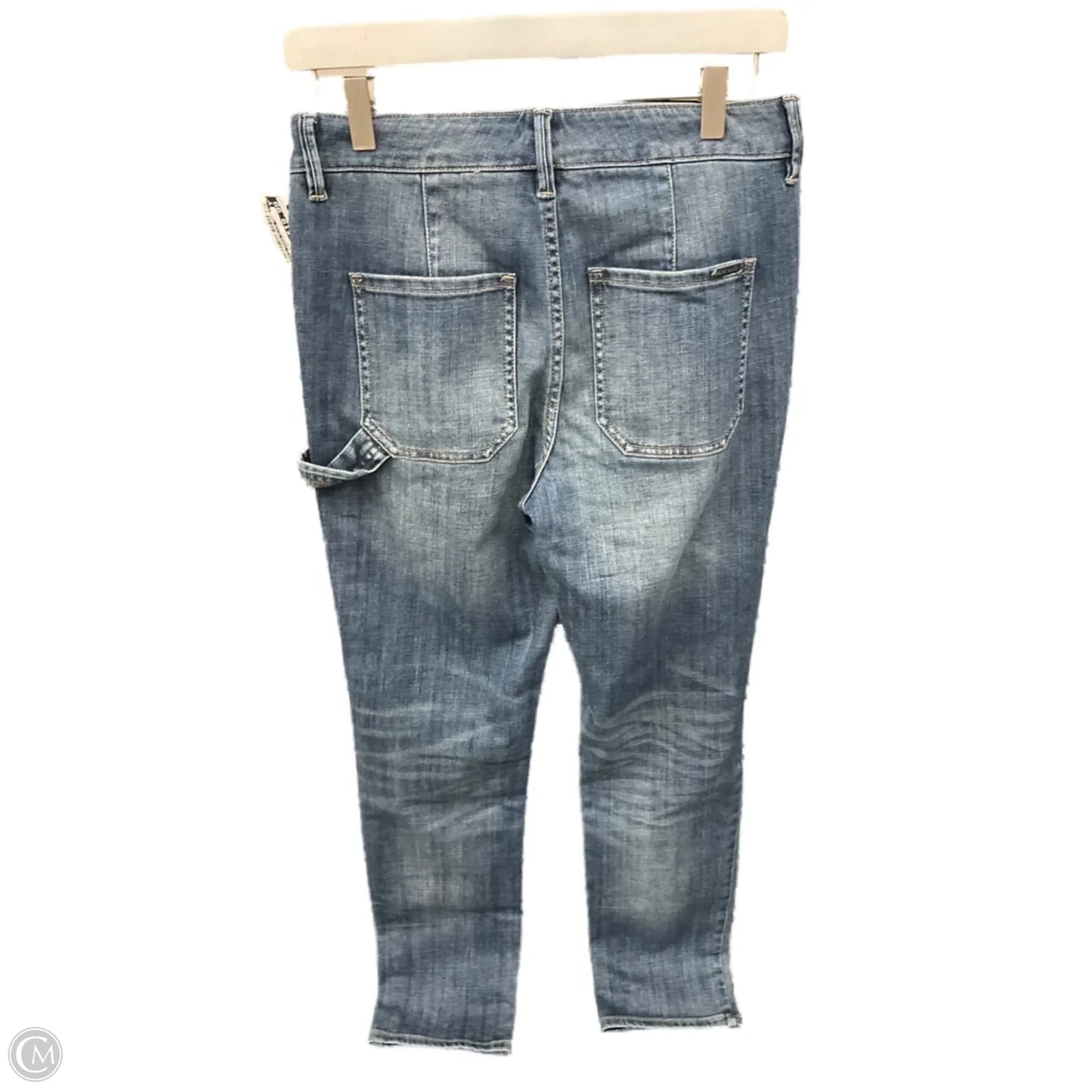Jeans Straight By White House Black Market In Blue Denim, Size: 4