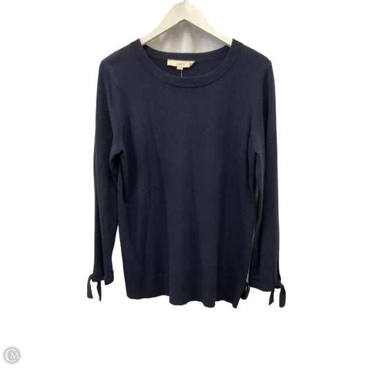 Sweater By Loft In Navy, Size: Xl