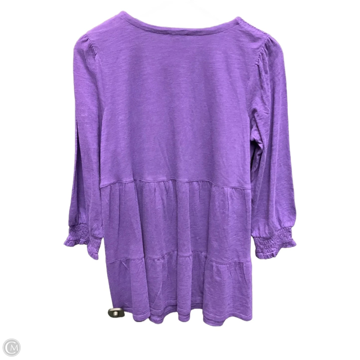 Top Long Sleeve By J. Jill In Purple, Size: Xs