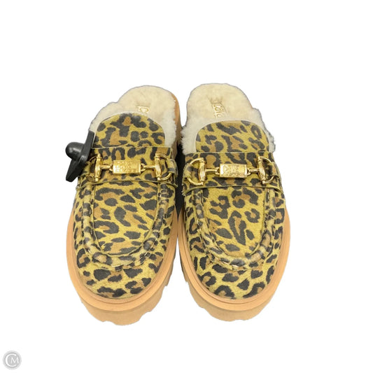 Shoes Heels Platform By Clothes Mentor In Animal Print, Size: 6