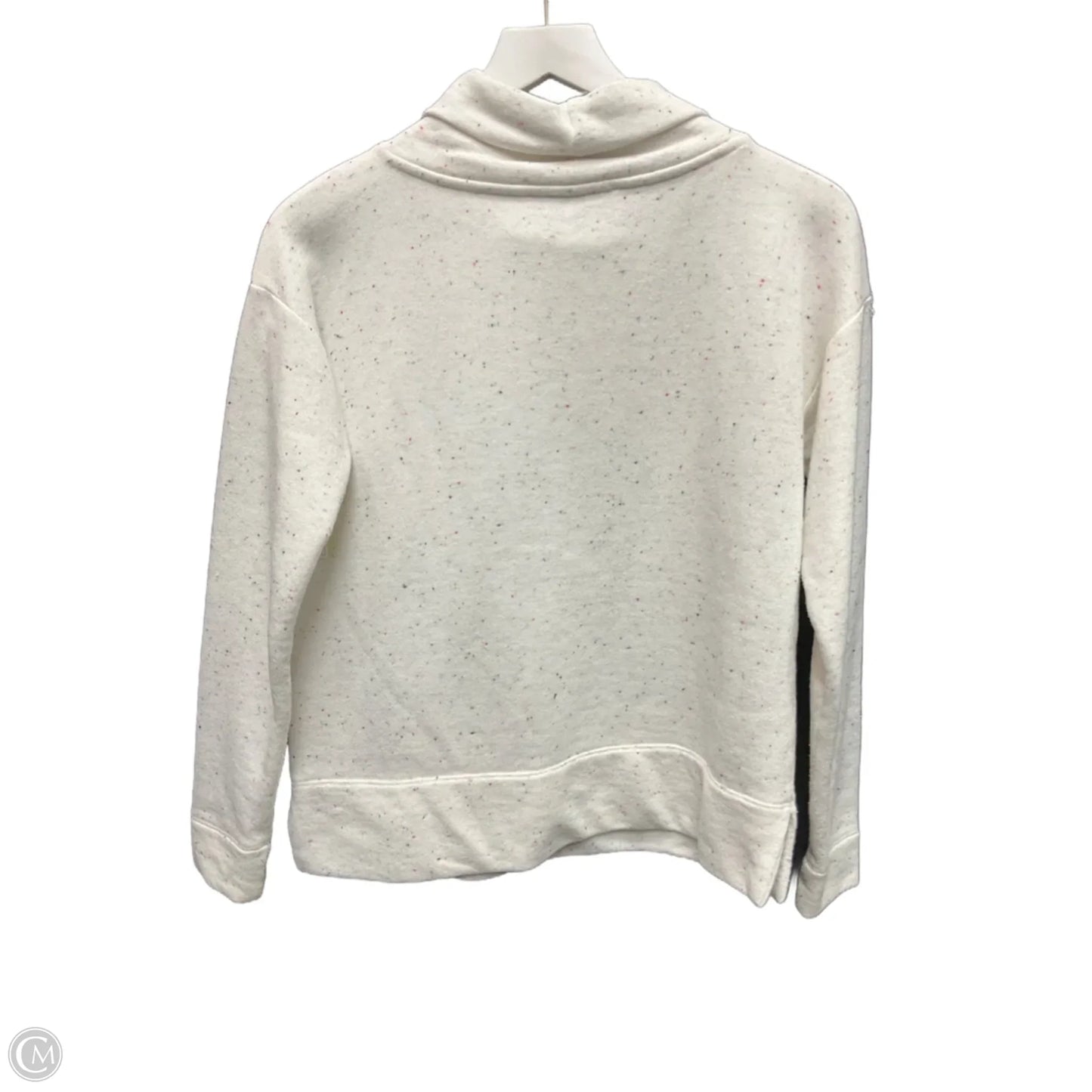 Top Long Sleeve By Loft In Cream, Size: Xs