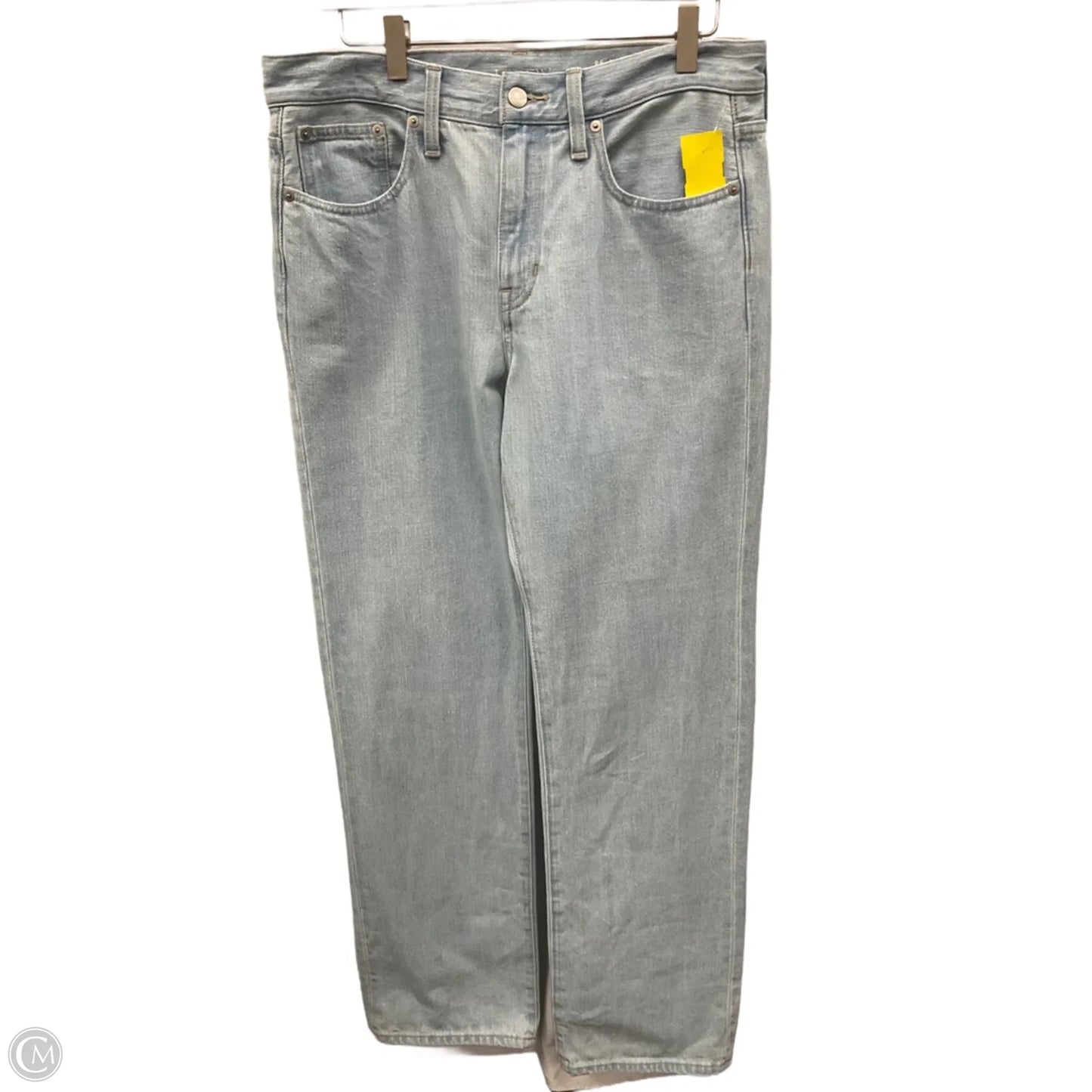 Jeans Wide Leg By J. Crew In Blue Denim, Size: 6