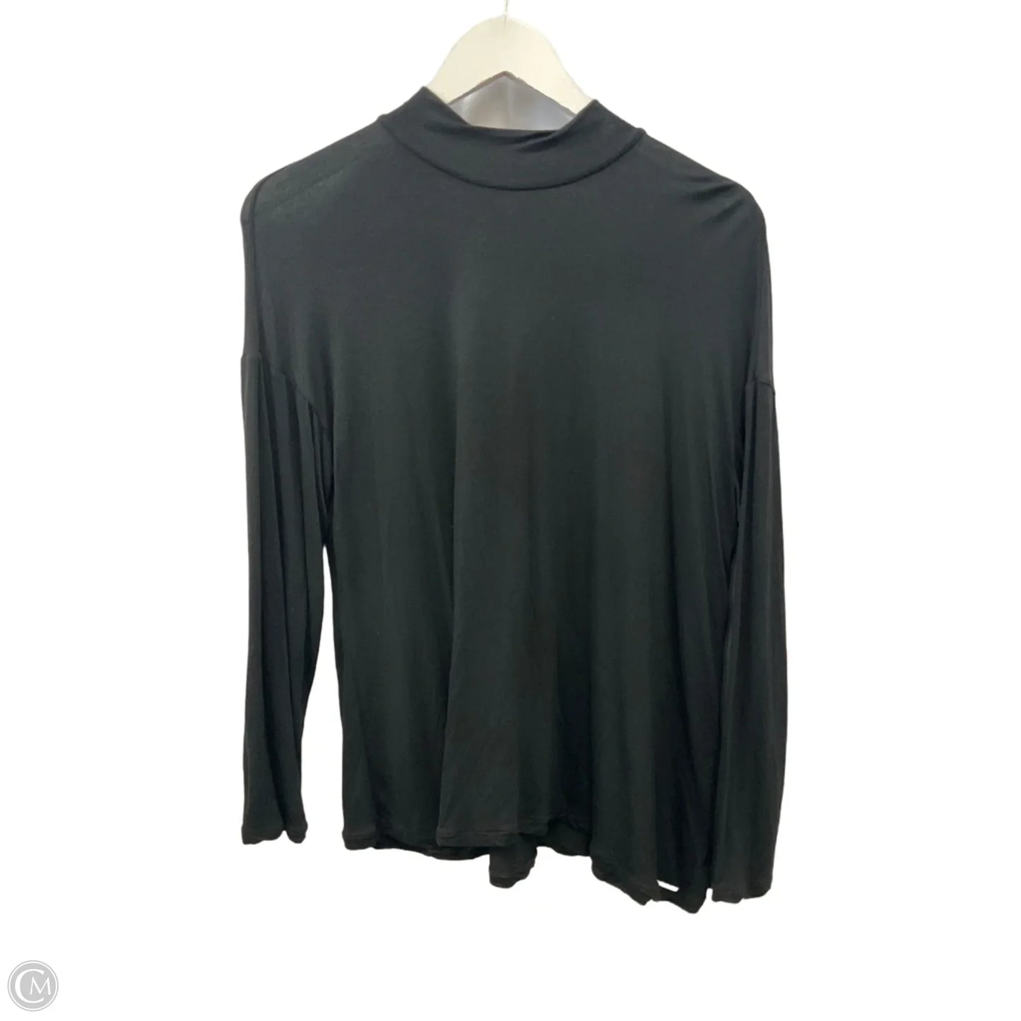 Top Long Sleeve Basic By T Tahari In Black, Size: M