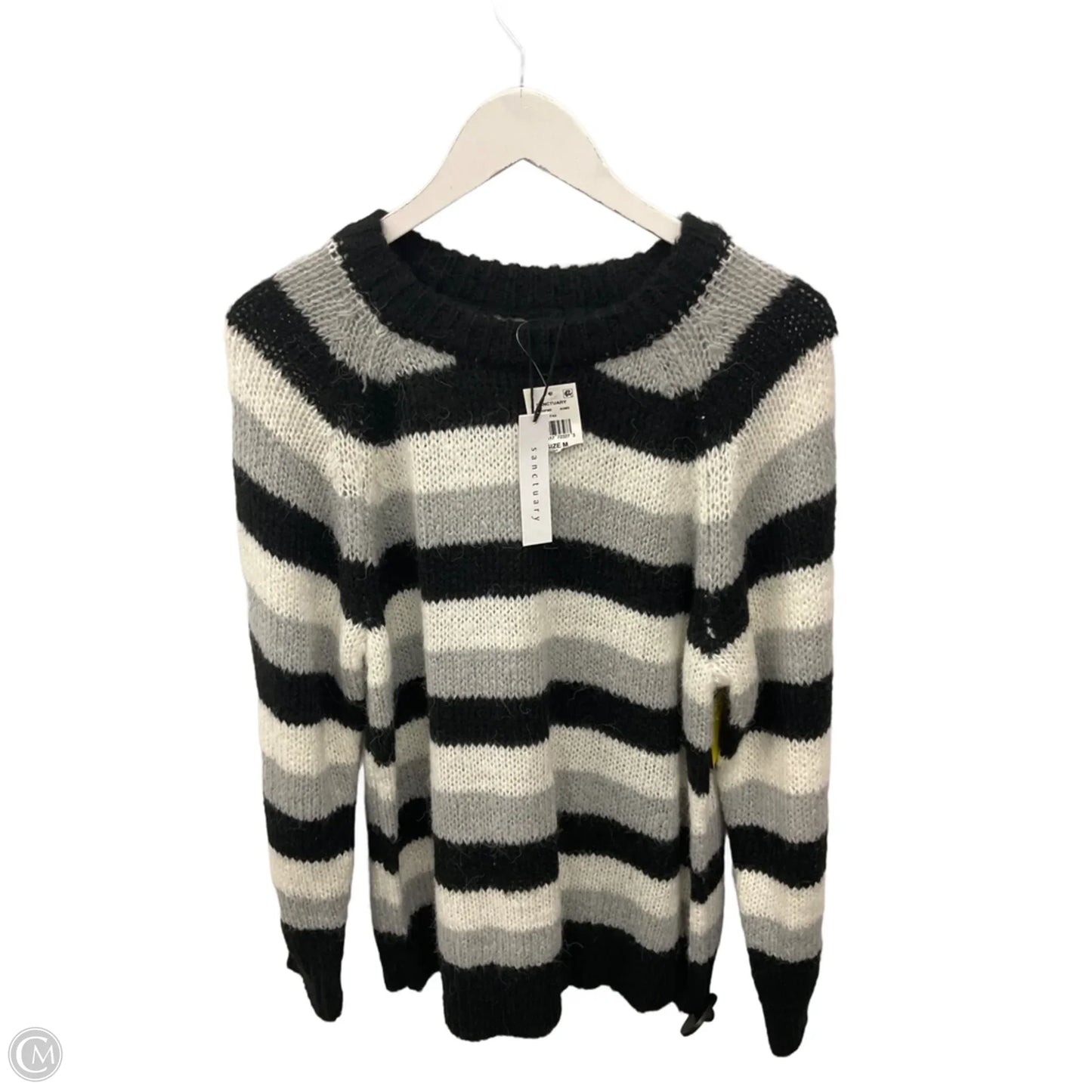 Sweater By Sanctuary In Black & White, Size: S