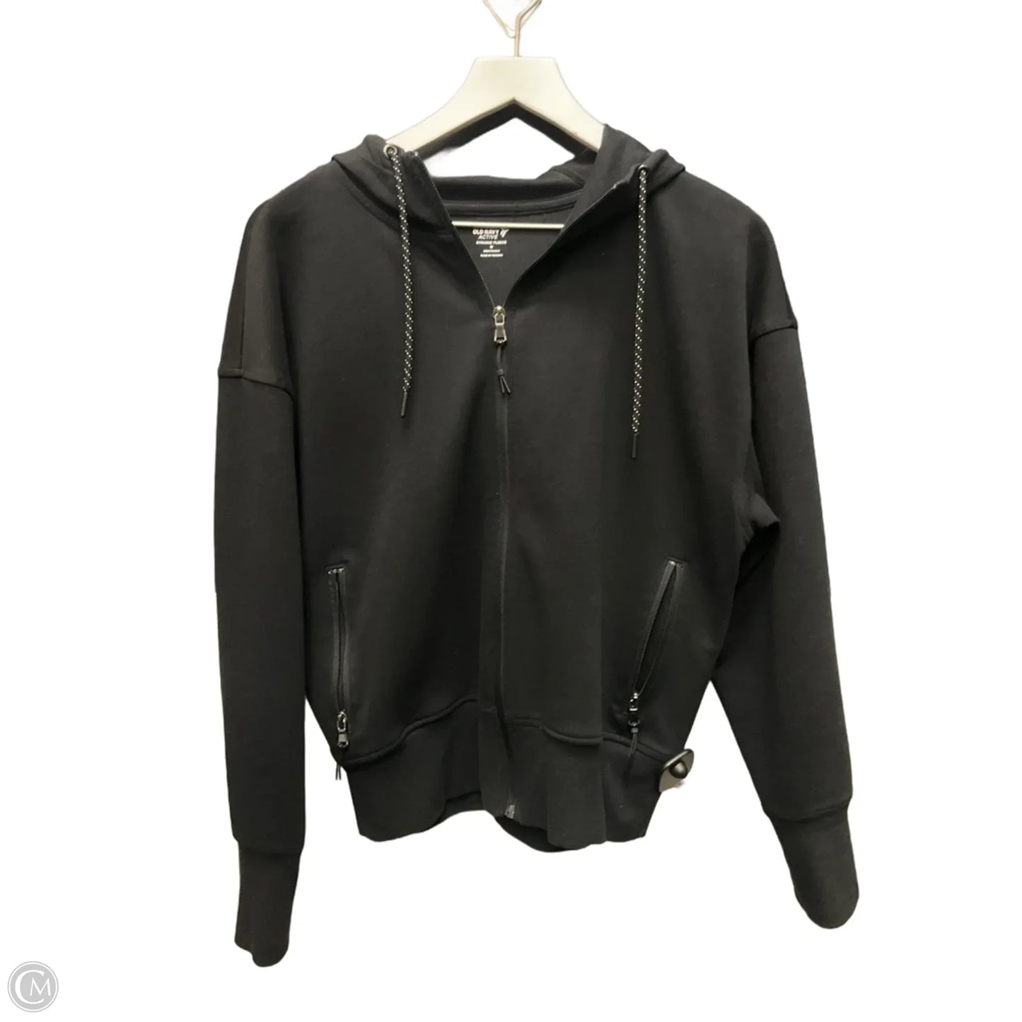 Athletic Jacket By Old Navy In Black, Size: M