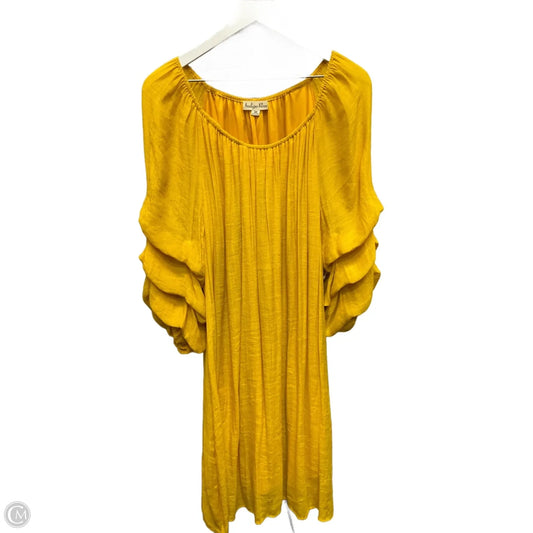 Dress Casual Midi By Indigo Rose In Gold, Size: 3x