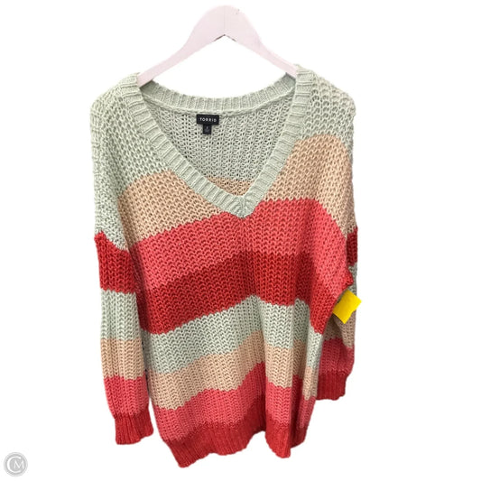 Sweater By Torrid In Multi-colored, Size: 2x