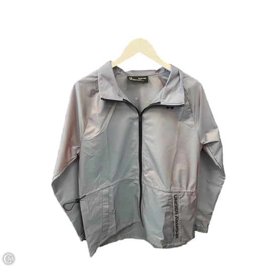 Jacket Windbreaker By Under Armour In Purple, Size: Xs