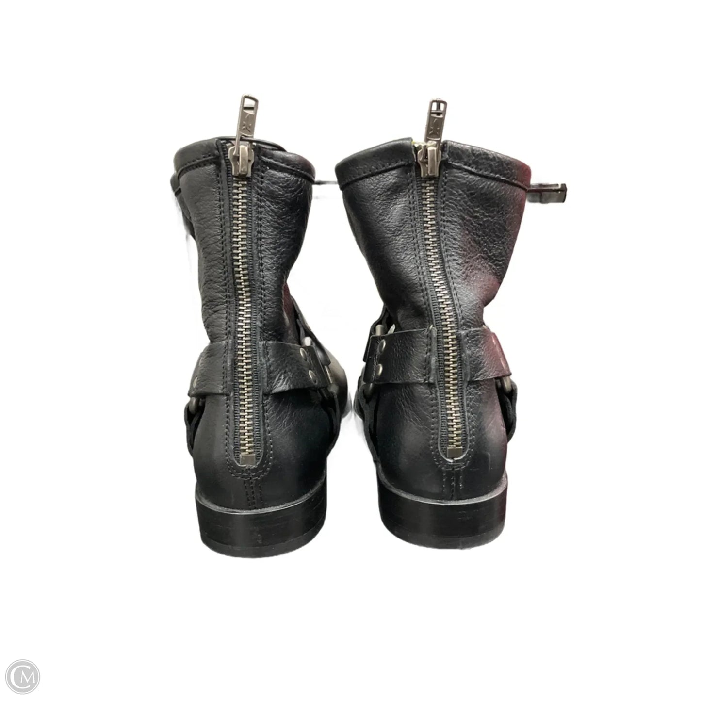 Boots Designer By Frye In Black, Size: 7.5