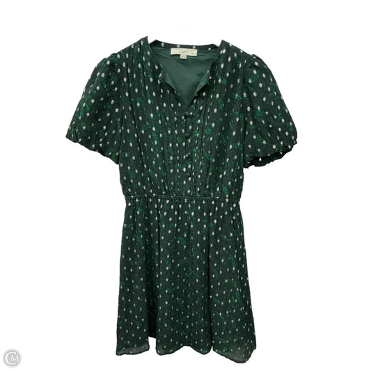 Dress Casual Short By Loft In Black & Green, Size: Sp