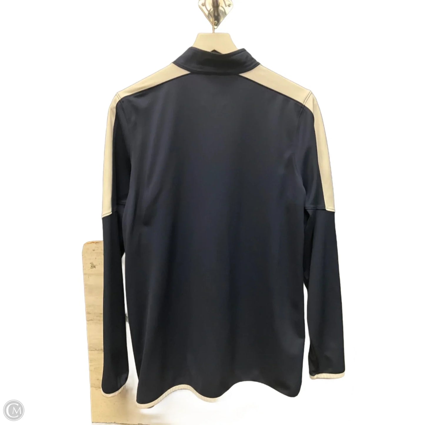 Athletic Jacket By Under Armour In Navy, Size: L