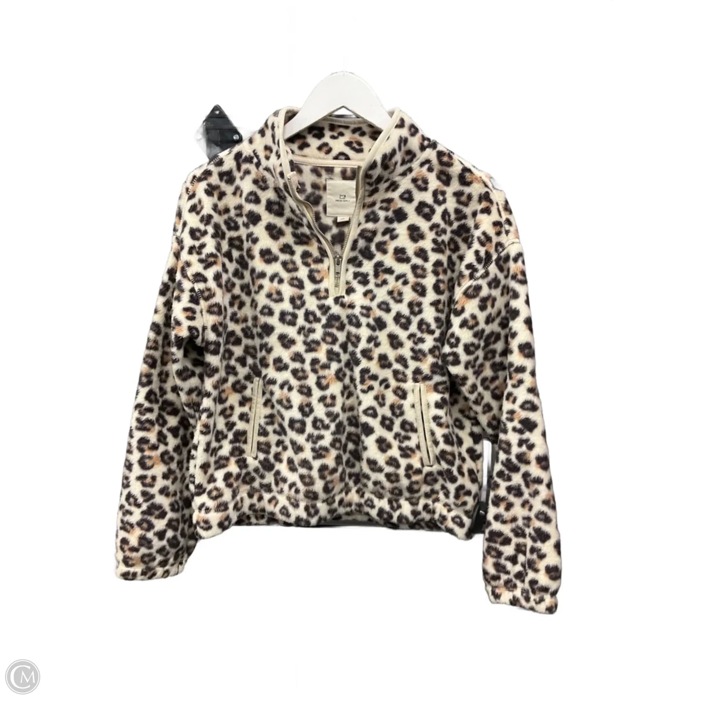 Sweatshirt Collar By Thread And Supply In Animal Print, Size: Xs