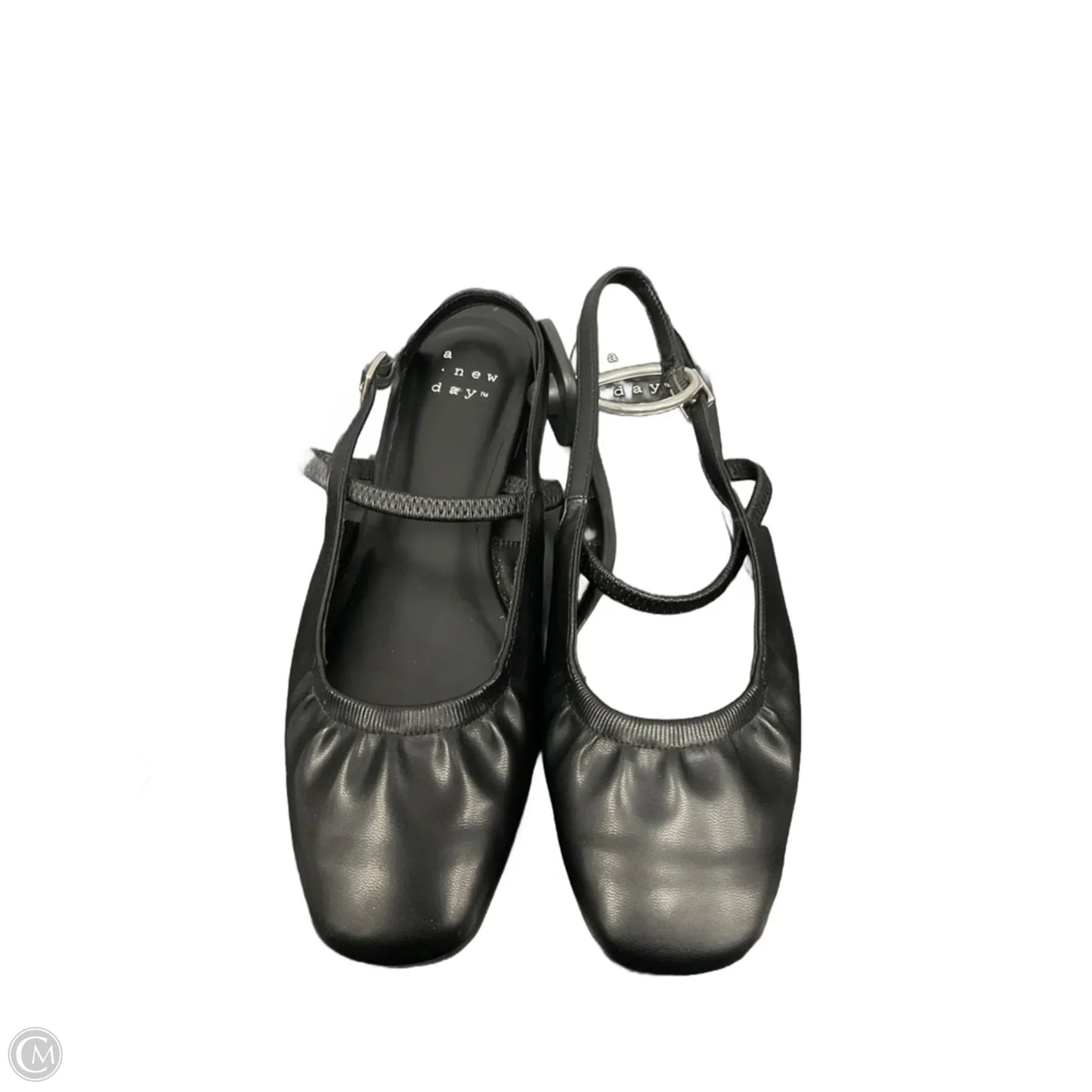 Shoes Flats By A New Day In Black, Size: 8