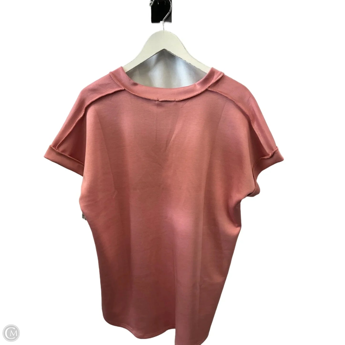 Top Short Sleeve By Heimish Usa In Pink, Size: 3x